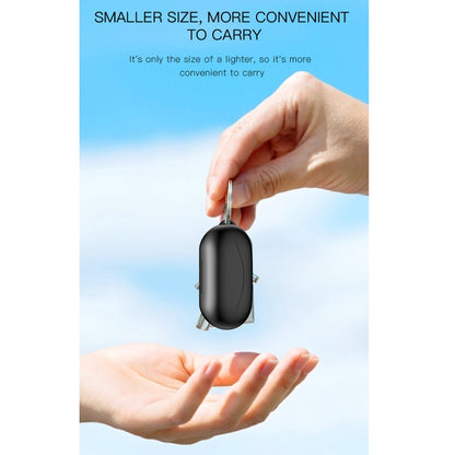 H6 TWS Bluetooth 5.0 หูฟังไร้สาย Bluetooth พร้อมจอแสดงผลดิจิตอลและกล่องชาร์จ รองรับการโทร Siri และ HD