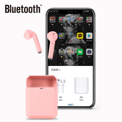InPods 2 TWS V5.0 ชุดหูฟังไฮไฟบลูทูธไร้สายพร้อมเคสชาร์จ รองรับการจับคู่อัตโนมัติและระบบควบคุมแบบสัมผัส