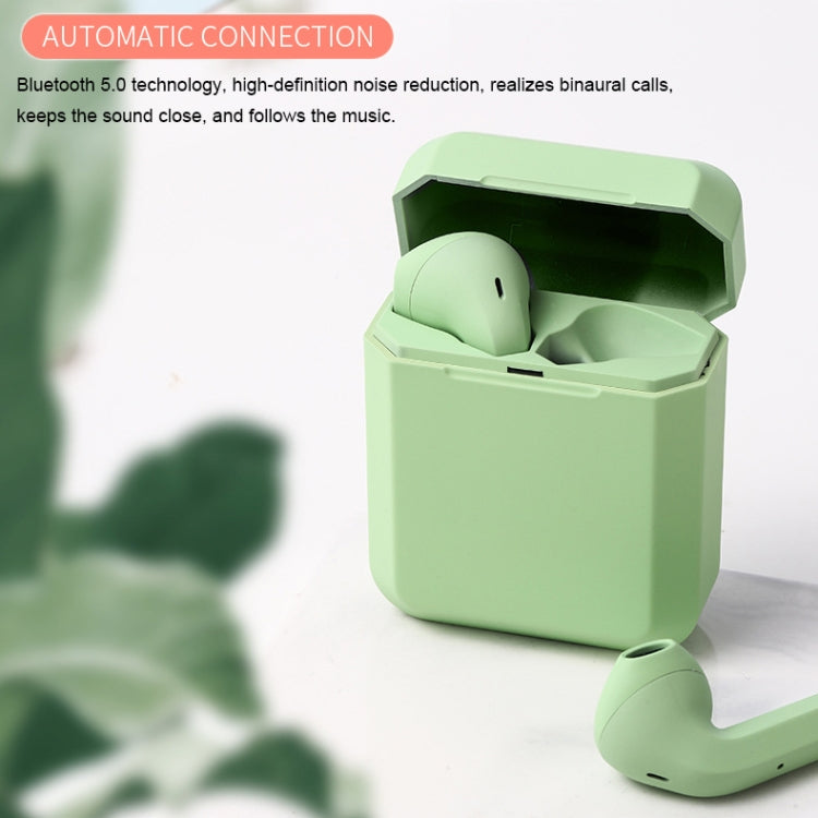 InPods 2 TWS V5.0 ชุดหูฟังไฮไฟบลูทูธไร้สายพร้อมเคสชาร์จ รองรับการจับคู่อัตโนมัติและระบบควบคุมแบบสัมผัส