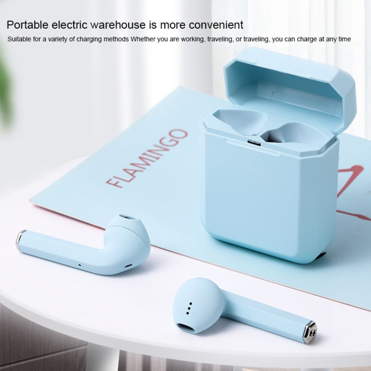 InPods 2 TWS V5.0 ชุดหูฟังไฮไฟบลูทูธไร้สายพร้อมเคสชาร์จ รองรับการจับคู่อัตโนมัติและระบบควบคุมแบบสัมผัส