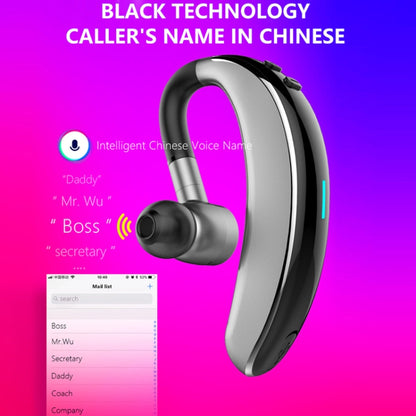 V7 Bluetooth 5.0 หูฟังบลูทูธสเตอริโอไร้สายสไตล์ธุรกิจรองรับการแจ้งชื่อผู้โทร
