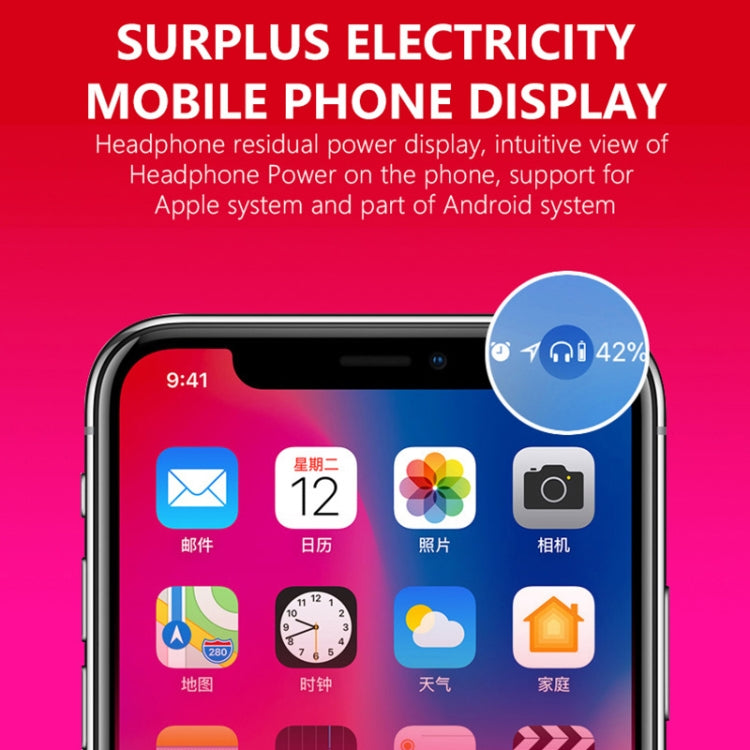 V7 Bluetooth 5.0 หูฟังบลูทูธสเตอริโอไร้สายสไตล์ธุรกิจรองรับการแจ้งชื่อผู้โทร