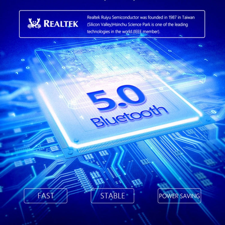 V7 Bluetooth 5.0 หูฟังบลูทูธสเตอริโอไร้สายสไตล์ธุรกิจรองรับการแจ้งชื่อผู้โทร