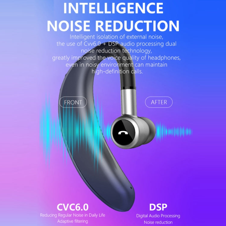 V7 Bluetooth 5.0 หูฟังบลูทูธสเตอริโอไร้สายสไตล์ธุรกิจรองรับการแจ้งชื่อผู้โทร