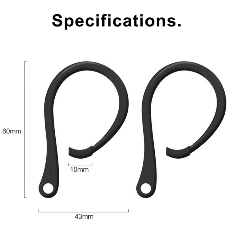 สำหรับ AirPods 1/2/Pro หูฟังซิลิโคนป้องกันการสูญหายที่เกี่ยวหู