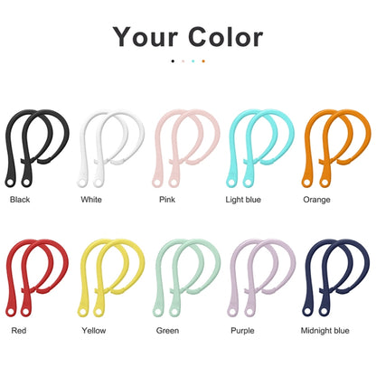 สำหรับ AirPods 1/2/Pro หูฟังซิลิโคนป้องกันการสูญหายที่เกี่ยวหู