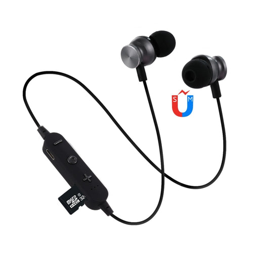 F17 Bluetooth 4.2 ชุดหูฟัง Bluetooth ออกแบบคอแขวน รองรับการเล่นเพลงและการสลับและการควบคุมระดับเสียงและคำตอบ