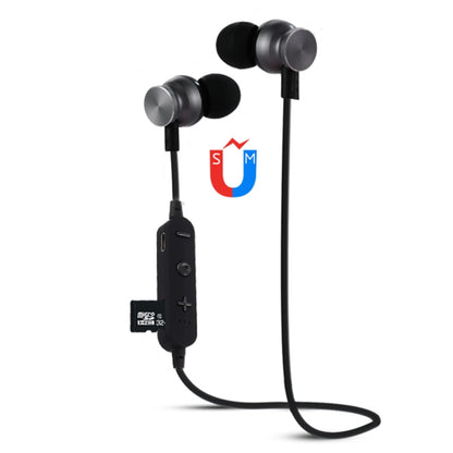 F17 Bluetooth 4.2 ชุดหูฟัง Bluetooth ออกแบบคอแขวน รองรับการเล่นเพลงและการสลับและการควบคุมระดับเสียงและคำตอบ