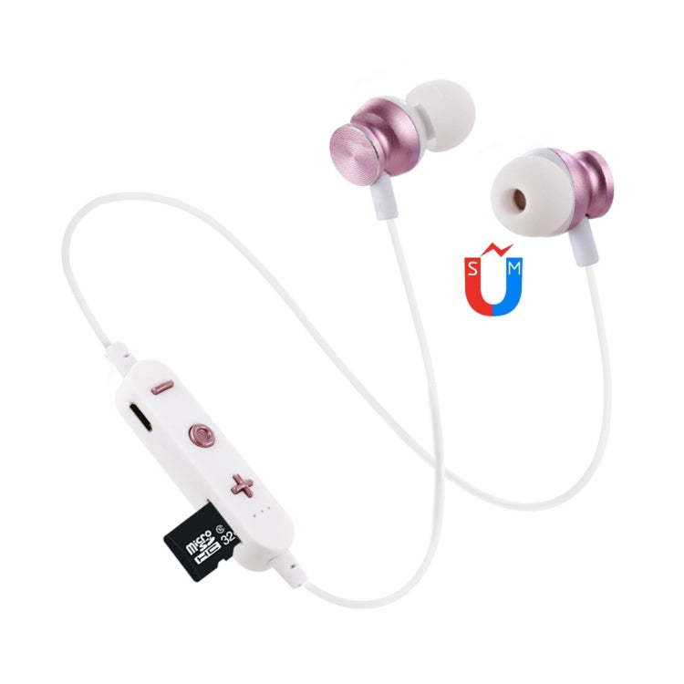 F17 Bluetooth 4.2 ชุดหูฟัง Bluetooth ออกแบบคอแขวน รองรับการเล่นเพลงและการสลับและการควบคุมระดับเสียงและคำตอบ