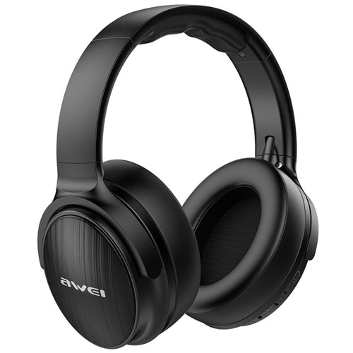 awei A780BL Bluetooth 5.0 หูฟังบลูทูธไร้สายแบบเบสพับได้พร้อมแจ็ค Aux ขนาด 3.5 มม, A780BL