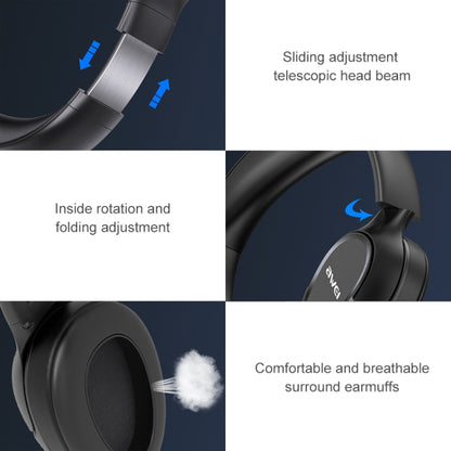 AWEI A770BL ชุดหูฟังบลูทูธไร้สายสเตอริโอ Bluetooth 5.0