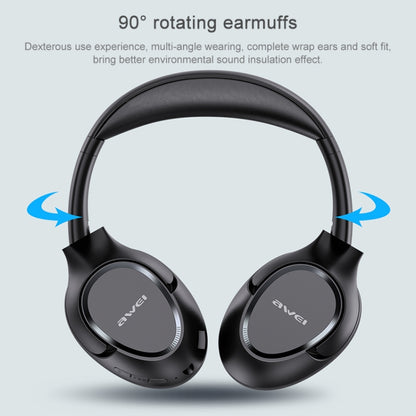AWEI A770BL ชุดหูฟังบลูทูธไร้สายสเตอริโอ Bluetooth 5.0