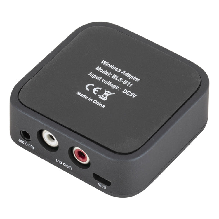 B11 ตัวรับสัญญาณบลูทูธ 5.0 AUX NFC ถึง 2 x อะแดปเตอร์เสียง RCA, B11