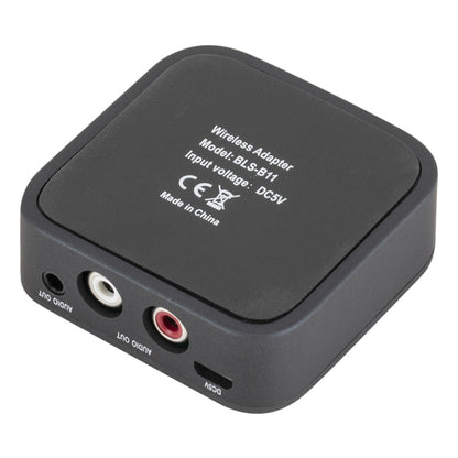 B11 ตัวรับสัญญาณบลูทูธ 5.0 AUX NFC ถึง 2 x อะแดปเตอร์เสียง RCA, B11
