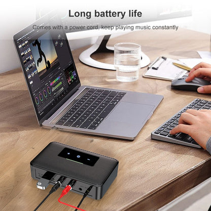 NFC BT19 บลูทูธ 5.0 เครื่องรับเครื่องส่งสัญญาณชุดหูฟังเครื่องเสียงรถยนต์