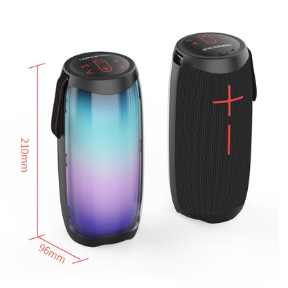 HOPESTAR P40 Bluetooth 5.0 ลำโพงบลูทูธไร้สายกันน้ำแบบพกพา, P40 (Black), P40 (Blue)