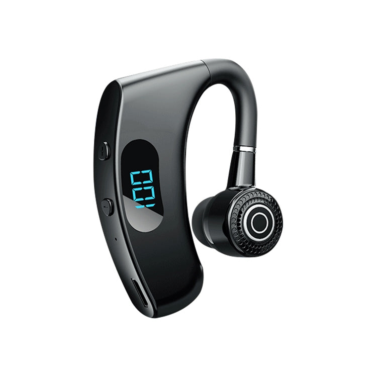 V12 Bluetooth 5.2 ธุรกิจแขวนหูสไตล์สมาร์ท LED Digital Display หูฟังบลูทูธไร้สายพร้อมกล่องชาร์จ