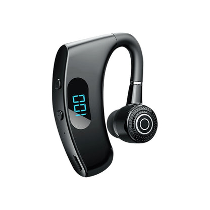 V12 Bluetooth 5.2 ธุรกิจแขวนหูสไตล์สมาร์ท LED Digital Display หูฟังบลูทูธไร้สายพร้อมกล่องชาร์จ