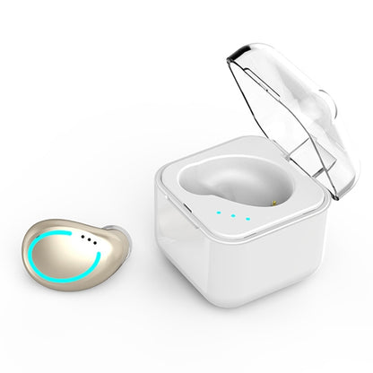 M-B8 Bluetooth 5.0 หูฟังบลูทูธไร้สายสเตอริโอในหูขนาดเล็กที่มองไม่เห็นพร้อมกล่องชาร์จ