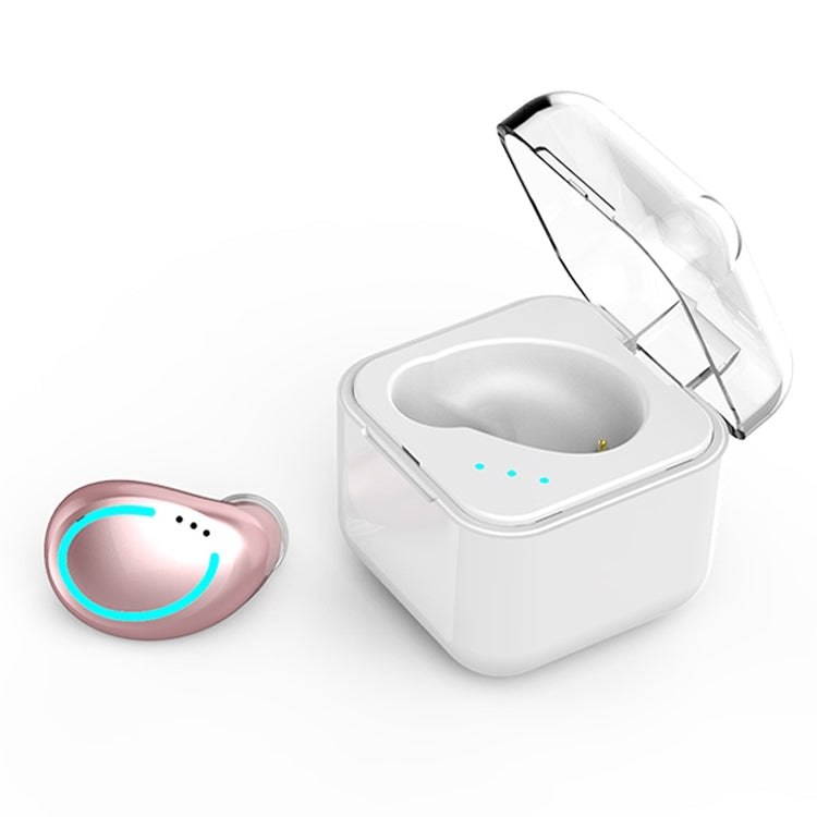 M-B8 Bluetooth 5.0 หูฟังบลูทูธไร้สายสเตอริโอในหูขนาดเล็กที่มองไม่เห็นพร้อมกล่องชาร์จ