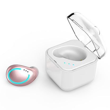 M-B8 Bluetooth 5.0 หูฟังบลูทูธไร้สายสเตอริโอในหูขนาดเล็กที่มองไม่เห็นพร้อมกล่องชาร์จ