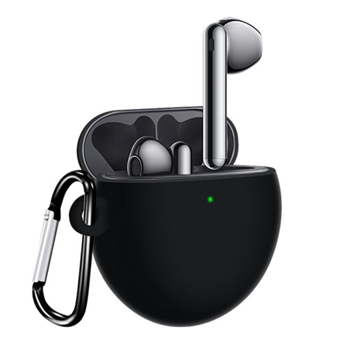 สำหรับ Huawei Freebuds 4 ความคุ้มครองเต็มรูปแบบซิลิโคนกันน้ำหูฟังไร้สายพร้อม Hook Up