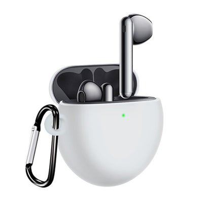 สำหรับ Huawei Freebuds 4 ความคุ้มครองเต็มรูปแบบซิลิโคนกันน้ำหูฟังไร้สายพร้อม Hook Up