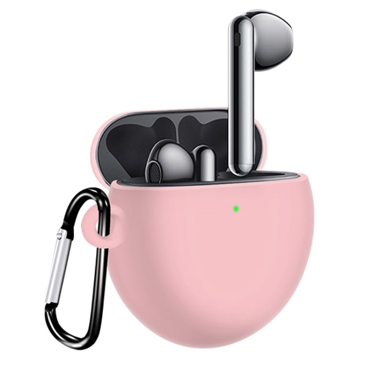 สำหรับ Huawei Freebuds 4 ความคุ้มครองเต็มรูปแบบซิลิโคนกันน้ำหูฟังไร้สายพร้อม Hook Up