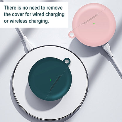 สำหรับ Huawei Freebuds 4 ความคุ้มครองเต็มรูปแบบซิลิโคนกันน้ำหูฟังไร้สายพร้อม Hook Up