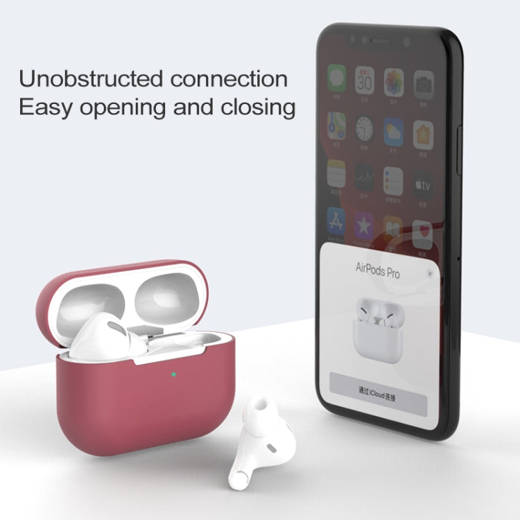 สำหรับ AirPods Pro ซิลิโคนหูฟังไร้สายฝาครอบป้องกันไม่มีหัวเข็มขัด