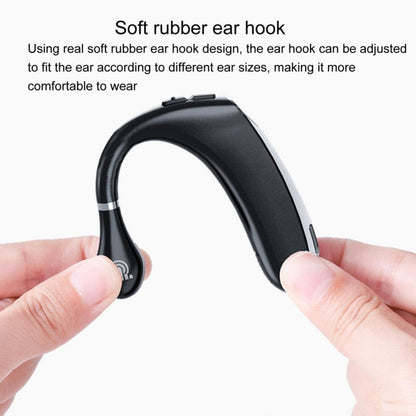 DS800 Bluetooth 5.0 Universal แขวนหูสไตล์ธุรกิจกีฬาหูฟังไร้สาย Bluetooth รุ่นอัพเกรด, Upgrade Version (Black), Upgrade Version (Red)