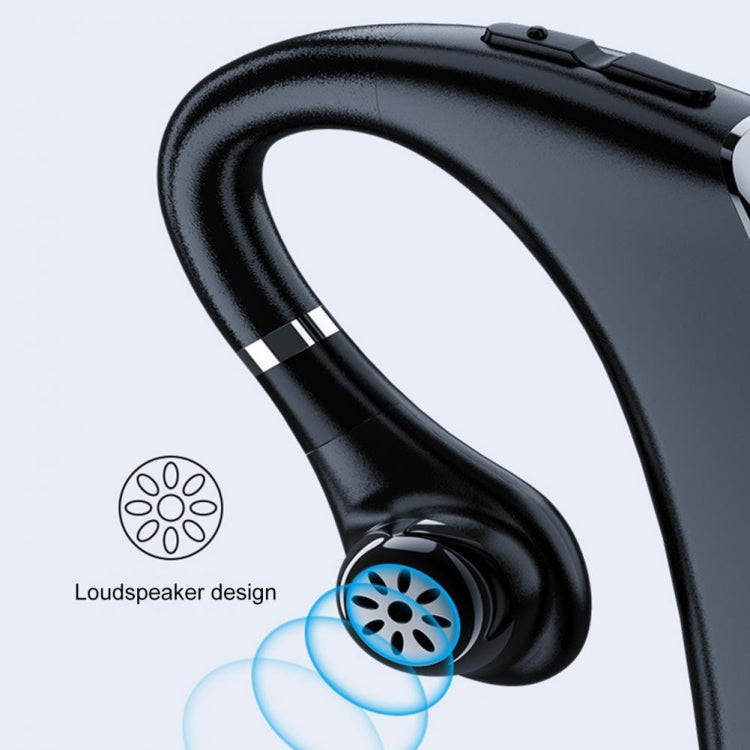 DS800 Bluetooth 5.0 Universal แขวนหูสไตล์ธุรกิจกีฬาหูฟังไร้สาย Bluetooth รุ่นอัพเกรด, Upgrade Version (Black), Upgrade Version (Red)