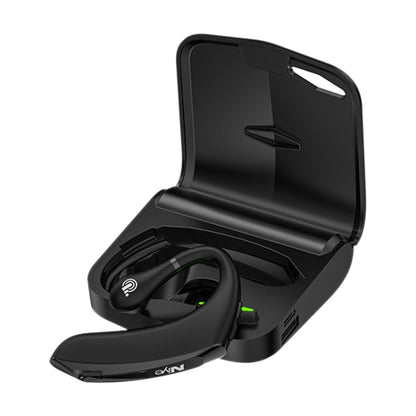 DS800 บลูทูธ 5.0 Universal แขวนหูสไตล์ธุรกิจกีฬาหูฟังไร้สายบลูทูธพร้อมกล่องชาร์จ, Charging Box Version (Black), Charging Box Version (Red)