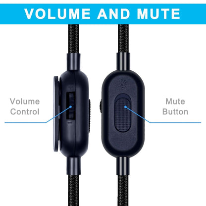ZS0193 สายสัญญาณเสียงหูฟังสำหรับ Logitech Astro A10 A40