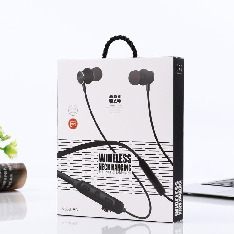 MG-G24 Bluetooth 4.2 หูฟังบลูทูธไร้สายแบบสปอร์ต การ์ดรองรับ