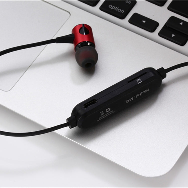 MG-G20 Bluetooth 4.2 หูฟังบลูทูธไร้สายแบบสปอร์ต การ์ดรองรับ