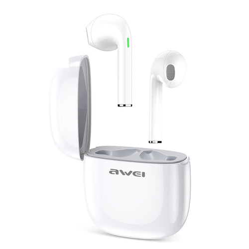 awei T28 Bluetooth V5.0 Ture ไร้สายกีฬาชุดหูฟัง TWS พร้อมเคสชาร์จ