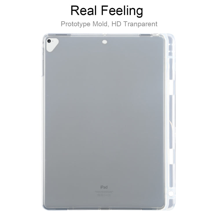 สำหรับ iPad Air / Air 2 3 มม. เคสใสกันกระแทกพร้อมช่องใส่ปากกา, For iPad Air / Air 2