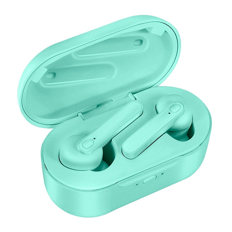 DT-5 IPX กันน้ำบลูทูธ 5.0 หูฟังไร้สายบลูทูธพร้อมกล่องชาร์จแม่เหล็ก, รองรับการโทรและฟังก์ชั่น Power Bank, DT-5