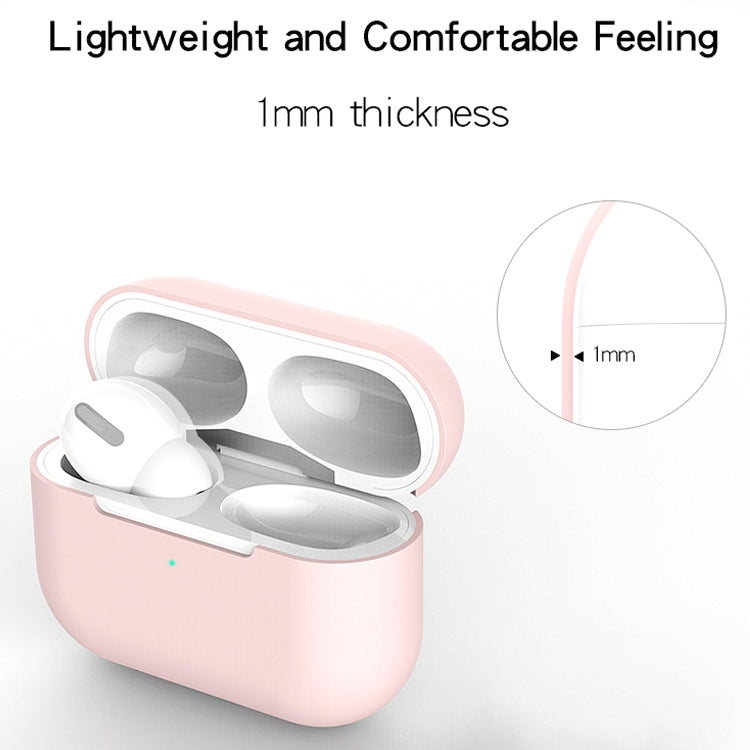 สำหรับ AirPods Pro 3 in 1 เคสซิลิโคนหูฟัง + หัวเข็มขัดหูฟัง + ชุดเชือกป้องกันการสูญหาย