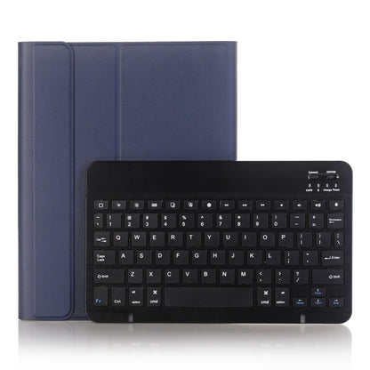 A09B บลูทูธ 3.0 บางเฉียบ ABS คีย์บอร์ด Bluetooth ที่ถอดออกได้หนังเคสแท็บเล็ตสำหรับ iPad Air / Pro 10.5 นิ้ว (2019) พร้อมช่องเสียบปากกาและที่วาง