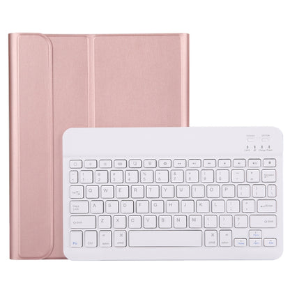 A11B บลูทูธ 3.0 Ultra-thin ABS คีย์บอร์ด Bluetooth ที่ถอดออกได้หนังกรณีแท็บเล็ตสำหรับ iPad Pro 11 นิ้ว (2018) พร้อมช่องใส่ปากกาและที่วาง, For iPad Air 4 / Air 5 / Pro 11 inch 2022 / 2021 / 2020 / 2018