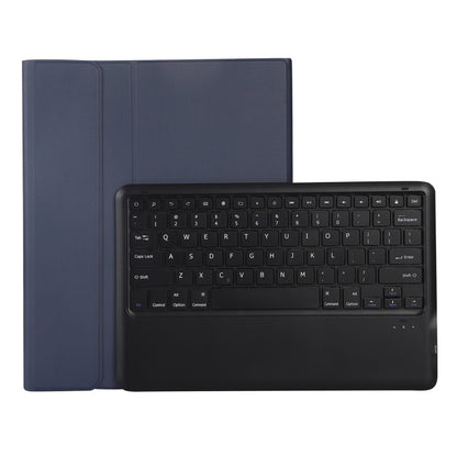 A12B บลูทูธ 3.0 บางเฉียบที่ถอดออกได้บลูทูธคีย์บอร์ดหนังเคสแท็บเล็ตสำหรับ iPad Pro 12.9 นิ้ว (2018) พร้อมช่องใส่ปากกาและที่วาง