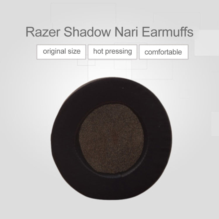 1 คู่ฟองน้ำ Earmuffs เคสสำหรับหูฟัง RAZER Nari, for RAZER Nari
