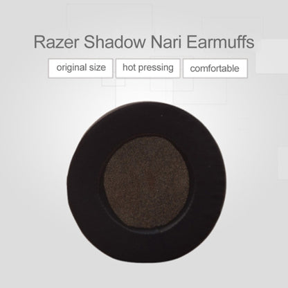 1 คู่ฟองน้ำ Earmuffs เคสสำหรับหูฟัง RAZER Nari, for RAZER Nari