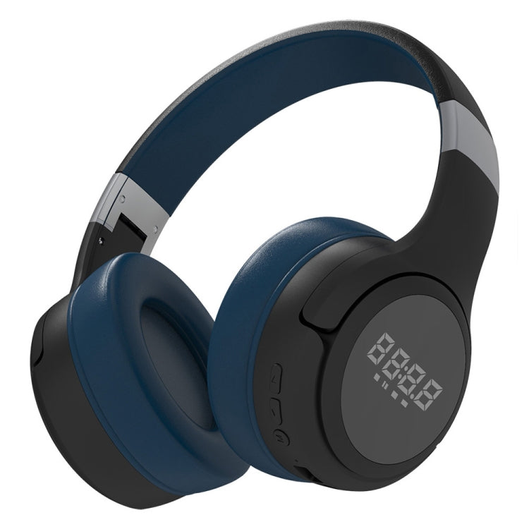 ZEALOT B28 ชุดหูฟังเพลงสเตอริโอ Bluetooth แบบพับได้พร้อมจอแสดงผล