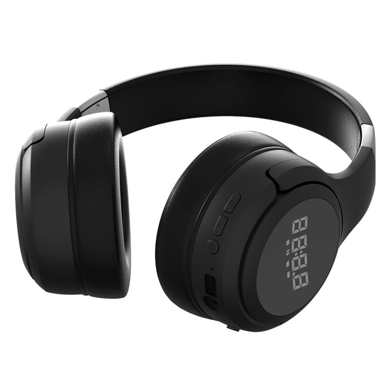 ZEALOT B28 ชุดหูฟังเพลงสเตอริโอ Bluetooth แบบพับได้พร้อมจอแสดงผล