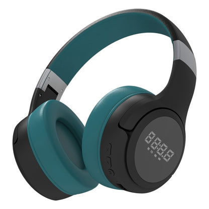 ZEALOT B28 ชุดหูฟังเพลงสเตอริโอ Bluetooth แบบพับได้พร้อมจอแสดงผล