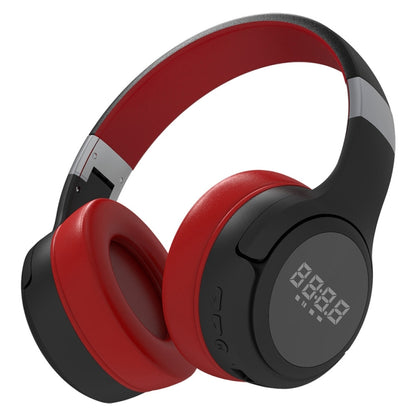 ZEALOT B28 ชุดหูฟังเพลงสเตอริโอ Bluetooth แบบพับได้พร้อมจอแสดงผล