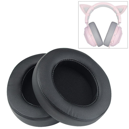 2 PCS สำหรับ Razer Kraken 7.1 V2 Pro หูฟังเบาะฟองน้ำสีดำฝาครอบสุทธิ Earmuffs เปลี่ยนแผ่นรองหูฟัง, For Razer Kraken 7.1 V2 Pro(Black Net)